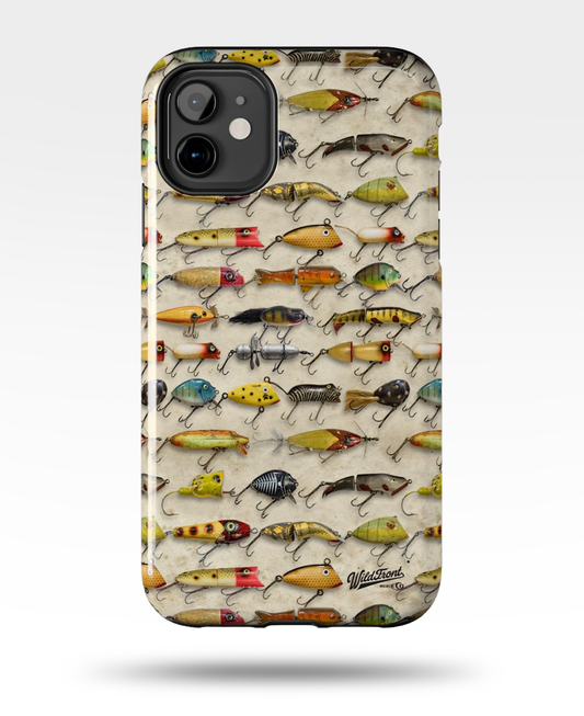 Vintage Lures Tough Phone Case