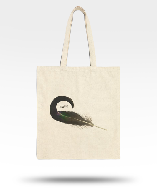 Mallard Curl Cotton Canvas Tote Bag