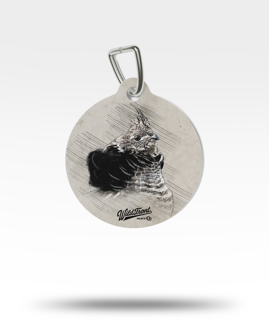 Ruffed Grouse Pet Tag