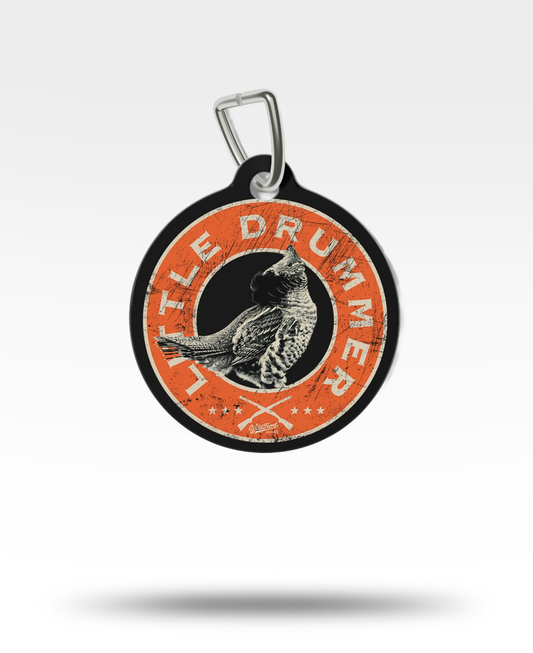 Little Drummer Ruffed Grouse Pet Tag