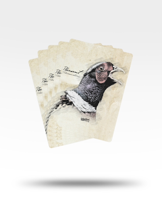 Ring-Necked Pheasant Poker Cards
