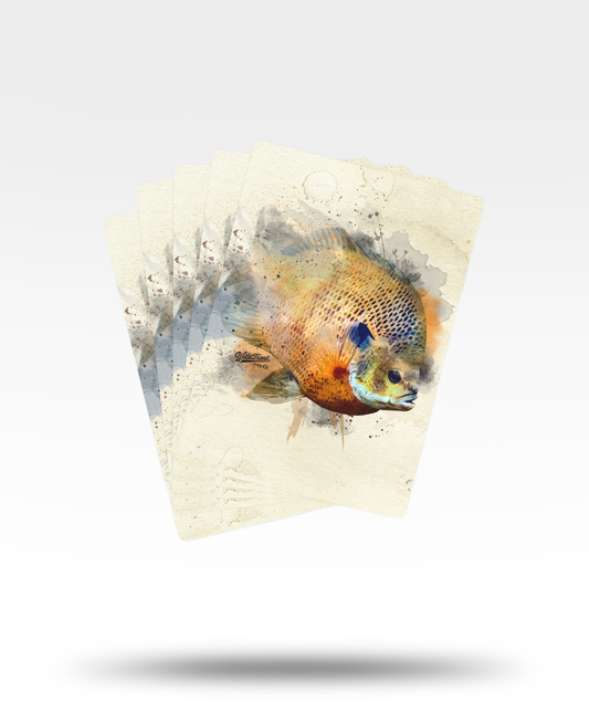 Bluegill Poker Cards