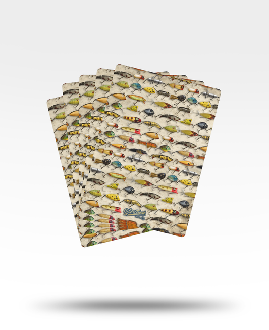 Vintage Lures Poker Cards