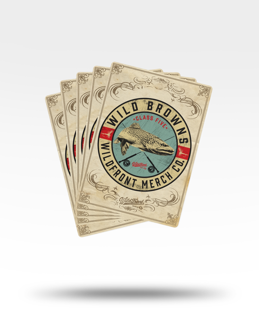 Wild Browns Poker Cards