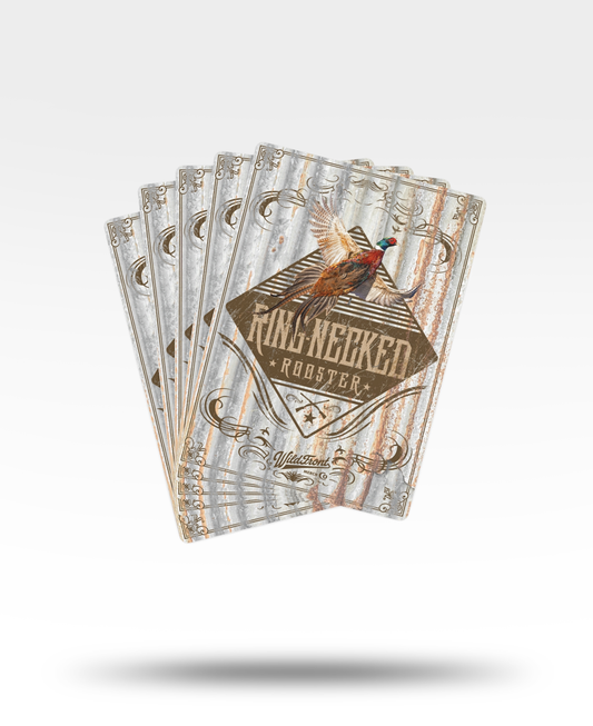 Ring-Necked Rooster Poker Cards