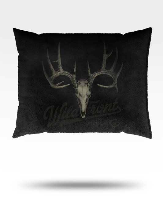 WildFront Merch Whitetail Skull Pet Bed