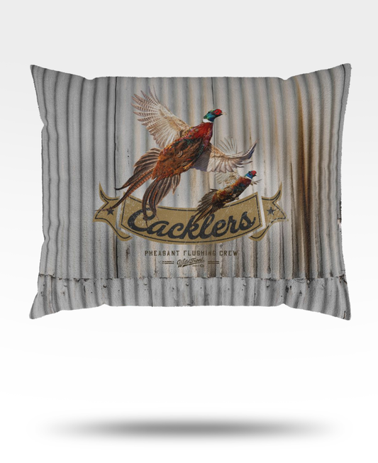 Cacklers Flushing RIng-Necked Pheasant Pet Bed