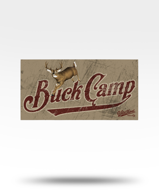 Buck Camp Bumper Sticker