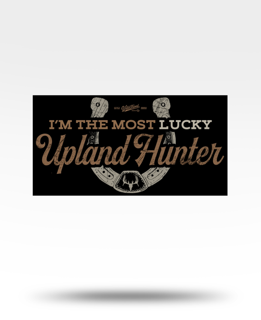Lucky Upland Hunter Bumper Sticker