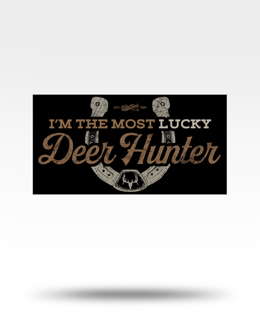 Lucky Deer Hunter Bumper Sticker