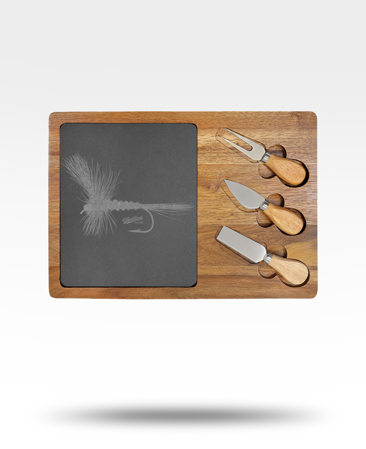 Dry Fly Charcuterie Board (Engraved)