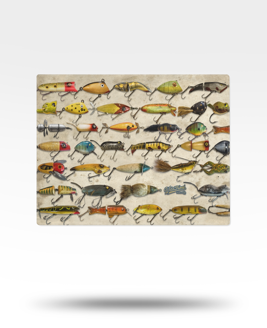 Vintage Lures Placemat