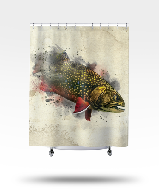 Brook Trout Shower Curtain