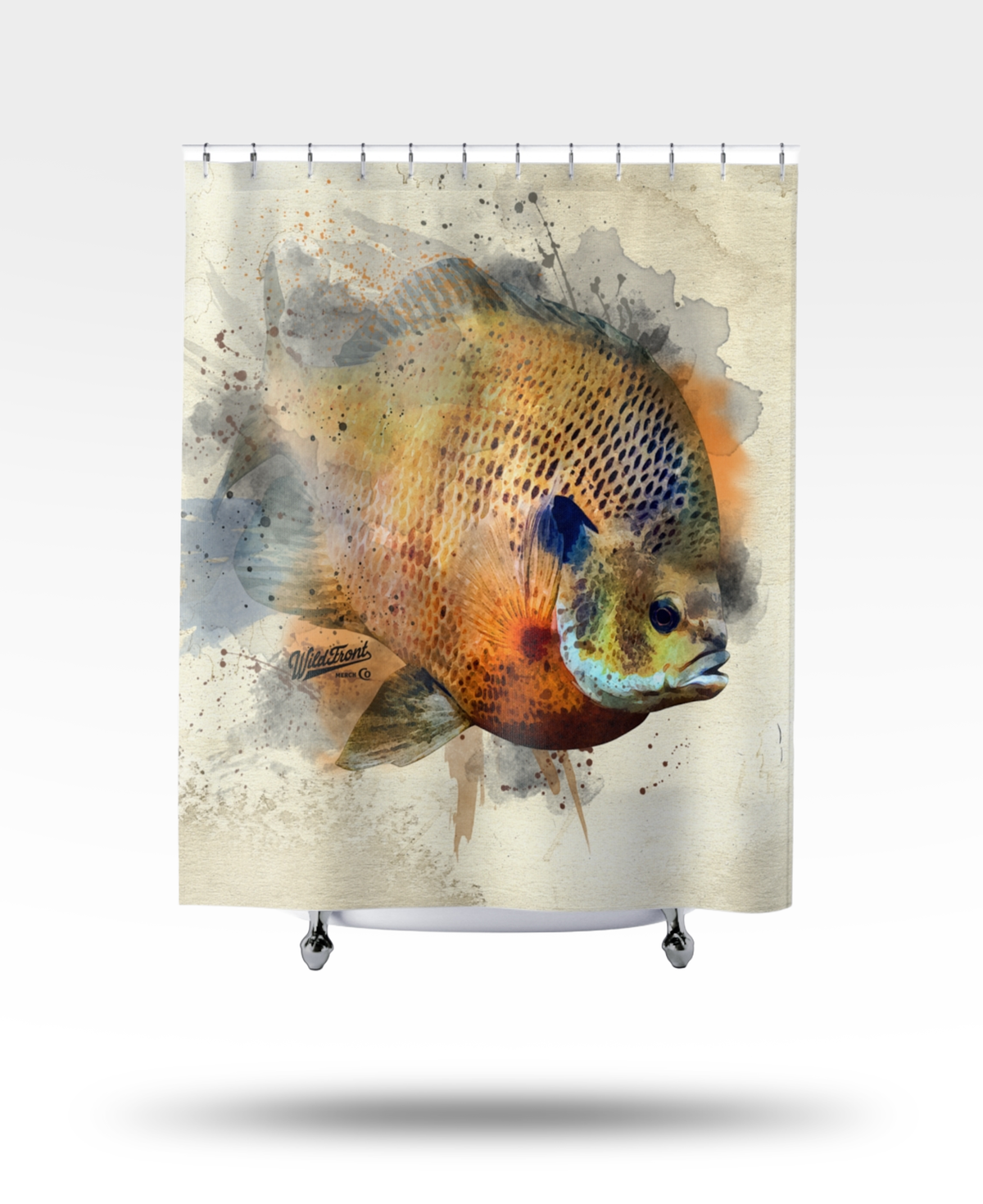 Bluegill Shower Curtains