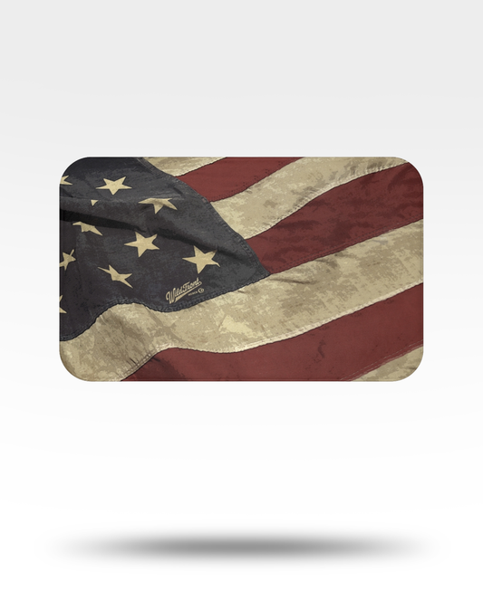 American Flag Bath Mat