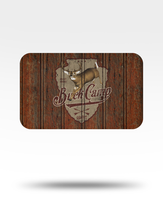 Buck Camp Whitetail Deer Bath Mat