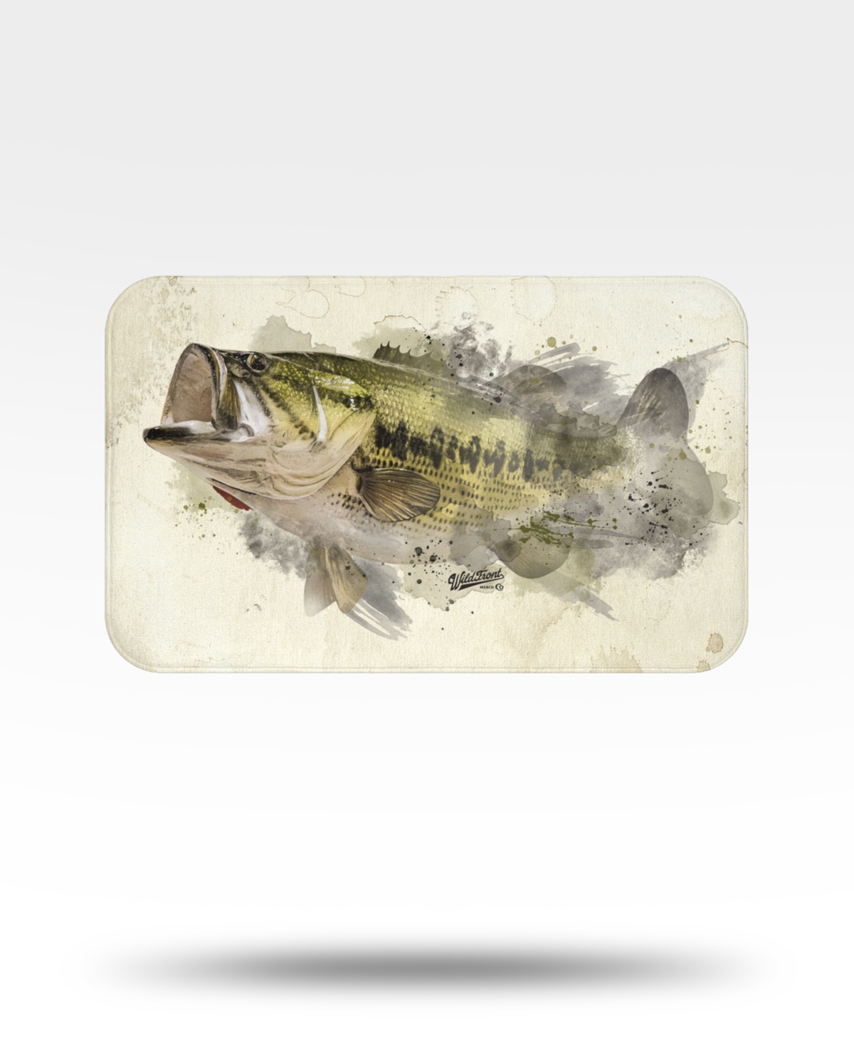 Largemouth Bass Bath Mat