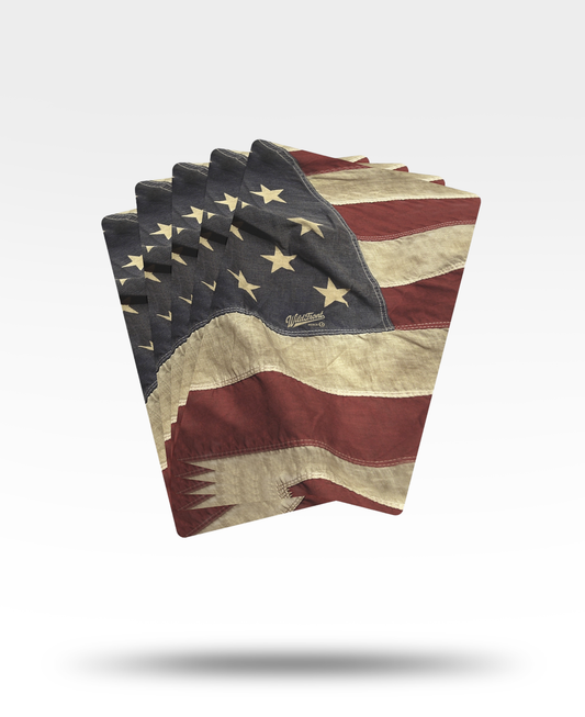 USA Flag Poker Cards
