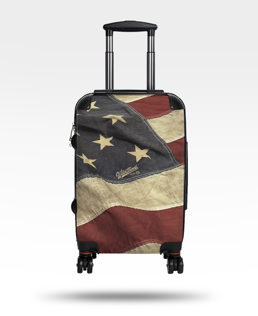 USA Flag Suitcase