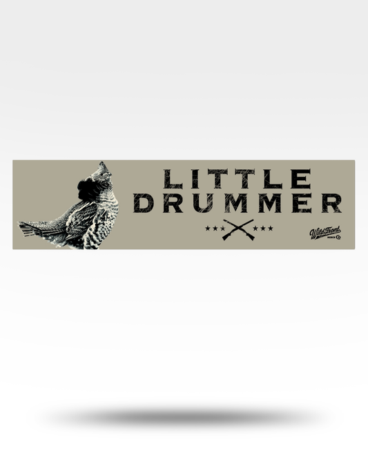 Little Drummer Ruffed Grouse Bumper Sticker