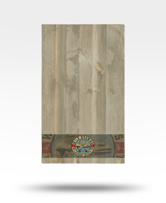 Wild Brown Brown Trout Hand Towel