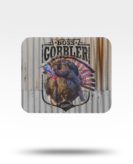 Boss Gobbler Wild Turkey Mouse Pad