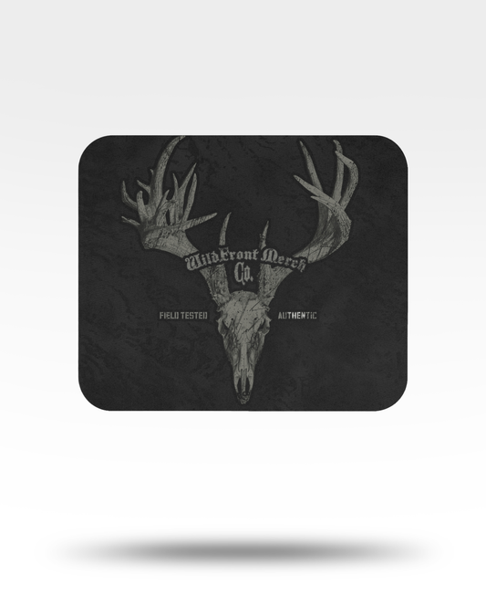 Whitetail Deer Skull Mouse Pad