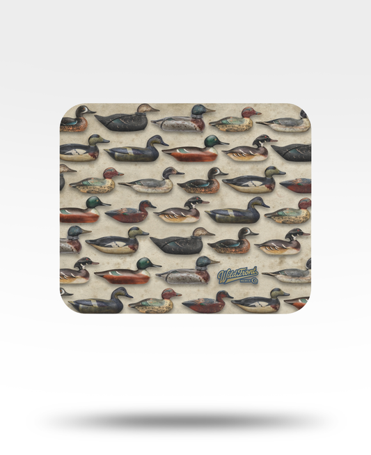 Vintage Decoys Puddle Ducks Mouse Pad