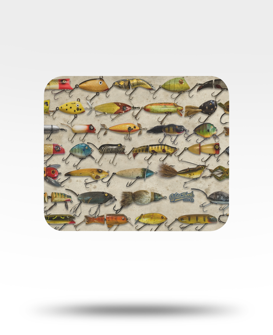 Vintage Lures Mouse Pads