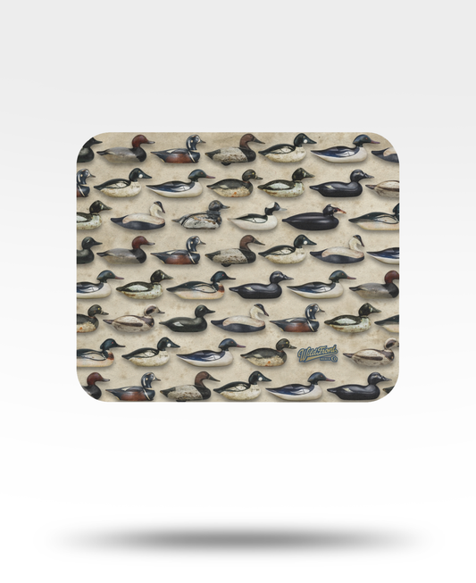 Vintage Decoys Diver Ducks Mouse Pad
