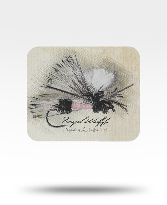 Ryal Wulff Dry Fly Mouse Pad