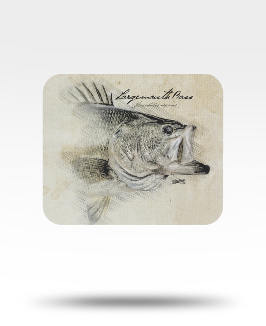 Largemouth Bass Mouse Pad