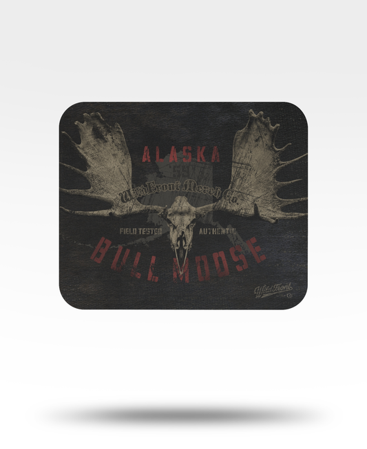 Bull Mouse Skull Mouse Pad