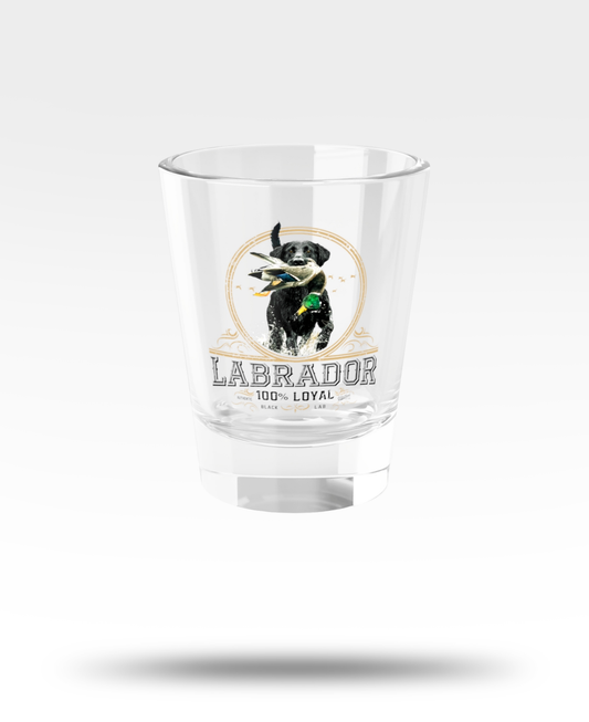 Labrador Acres Black Lab Shot Glass