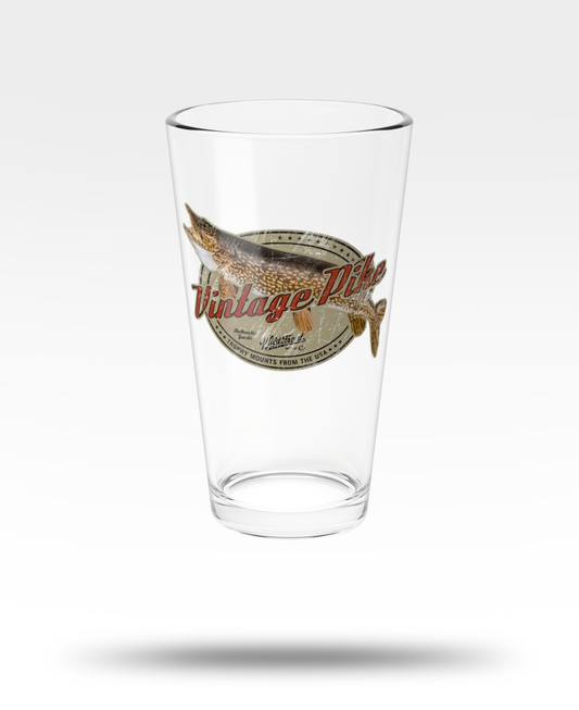 Vintage Pike Pint Glass