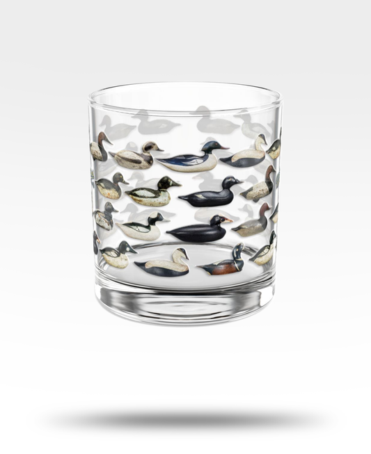 Vintage Decoys Whiskey Glass