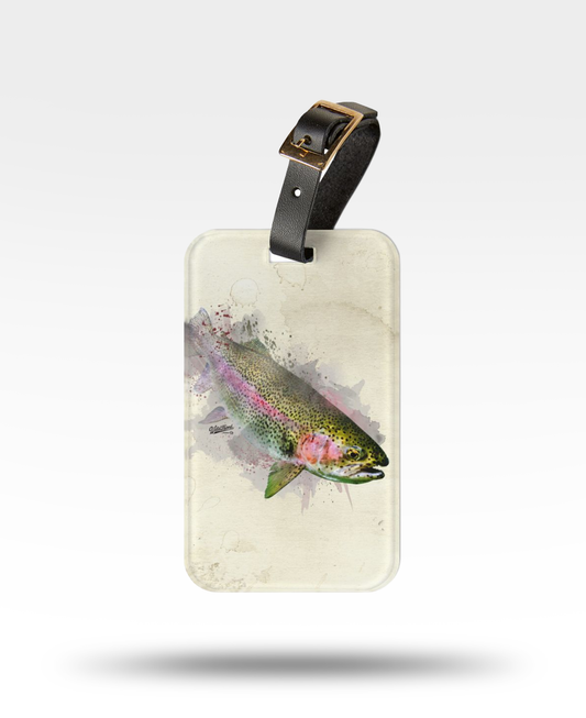 Rainbow Trout Luggage Tag