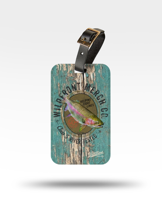 Rainbow Trout Luggage Tag