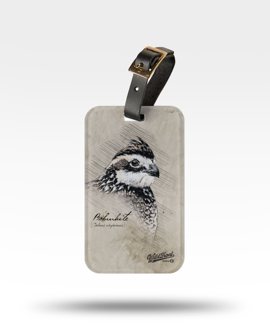 Bobwhite Quail Luggage Tag