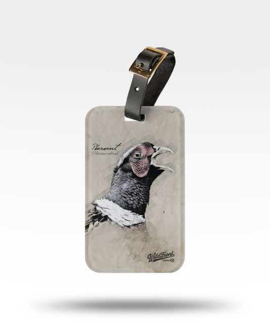 Pheasant Luggage Tag