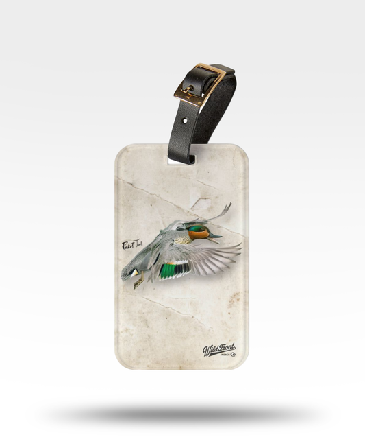 Green-Winged Teal Luggage Tag