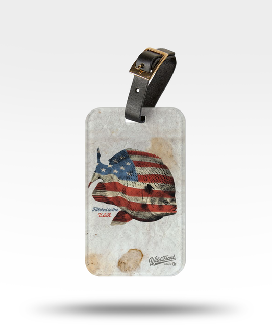 Bluegill Filleted In The USA Luggage Tag