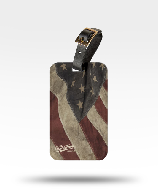 USA Flag Luggage Tag