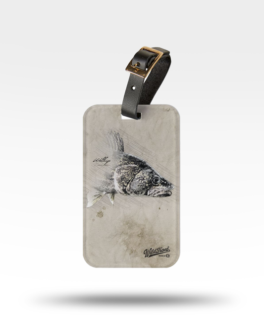 Walleye Luggage Tag