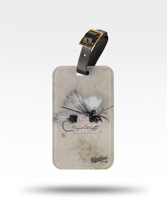 Royal Wulff Dry Fly Luggage Tag