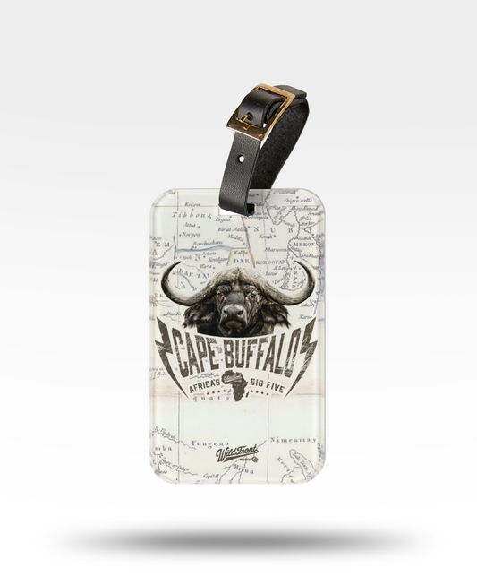 Cape Buffalo Luggage Tag