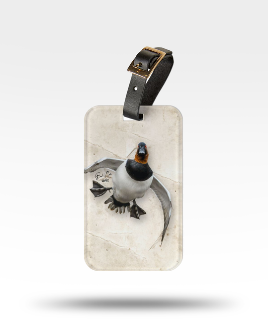 Flying Canvasback Luggage Tag