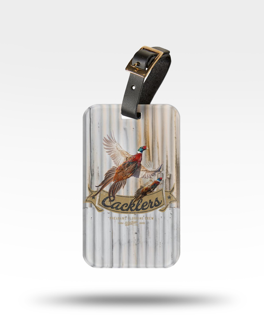 Cacklers Flushing Pheasangts Luggage Tag