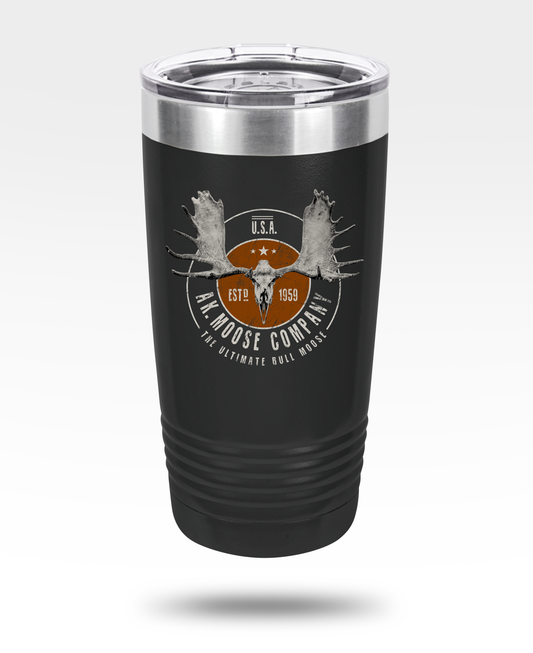 AK Moose Company Skull Tumbler 20oz.