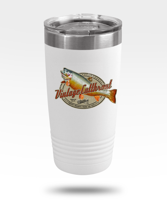 Vintage Cutthroat Trout Insulated Tumbler, 20oz